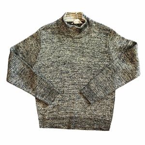 Vintage Gray Turtleneck Sweater